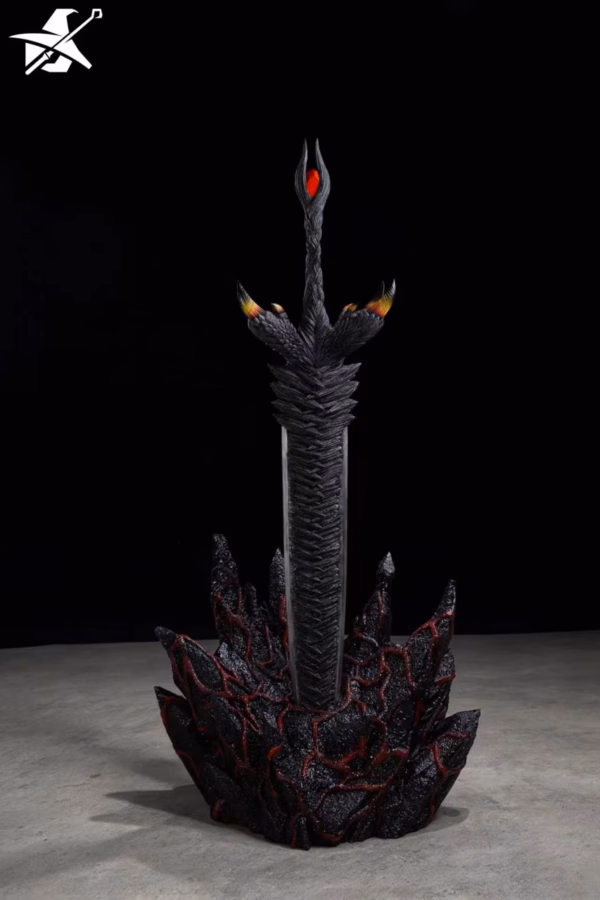 Devil May Cry Wo Shi Mo Wan Studio Dantes Devil Sword Resin Statue 2