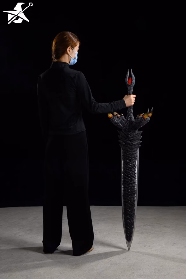 Devil May Cry Wo Shi Mo Wan Studio Dantes Devil Sword Resin Statue 5