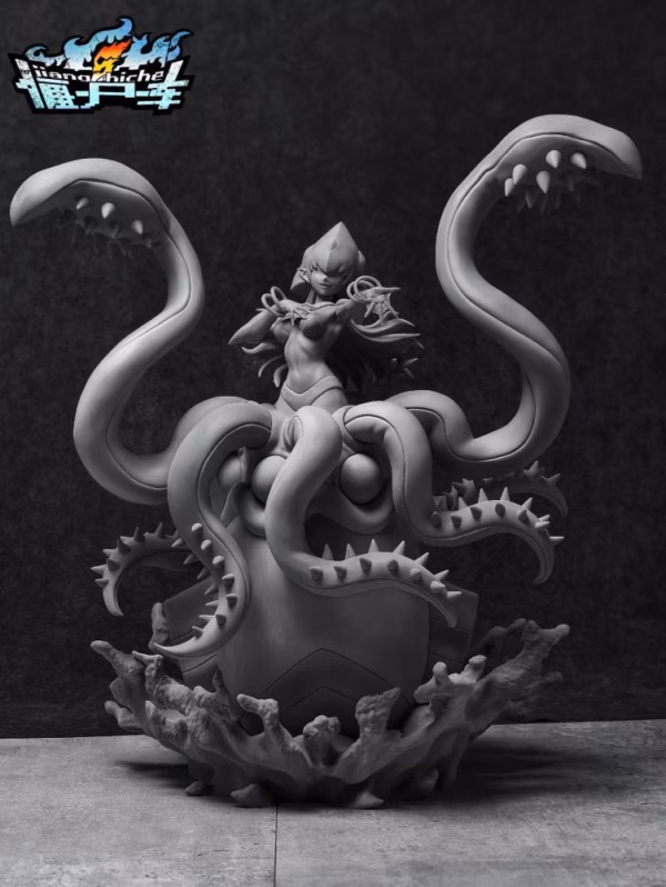 Digimon JSC Studio Calmaramon Resin Statue 2 1