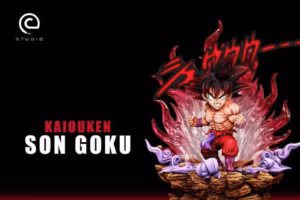 Dragon Ball C Studio Kaioken 3x Son Goku Resin Statue