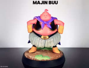 Dragon Ball DD Studio Majin Buu Resin Statue