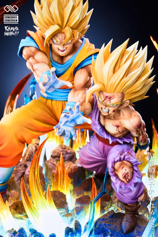 Dragon Ball Infinite Studio Goku x Gohan Resin Statue 4