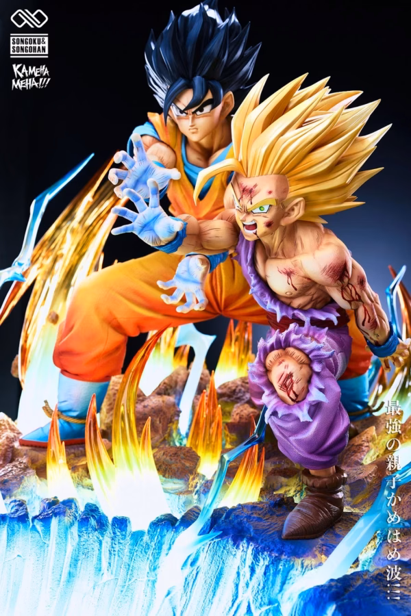 Dragon Ball Infinite Studio Goku x Gohan Resin Statue 5
