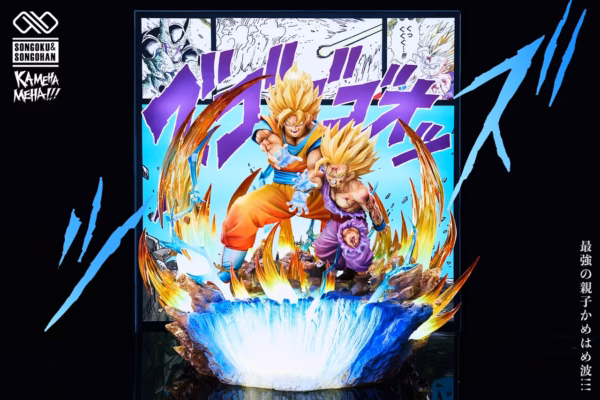 Dragon Ball Infinite Studio Goku x Gohan Resin Statue 6