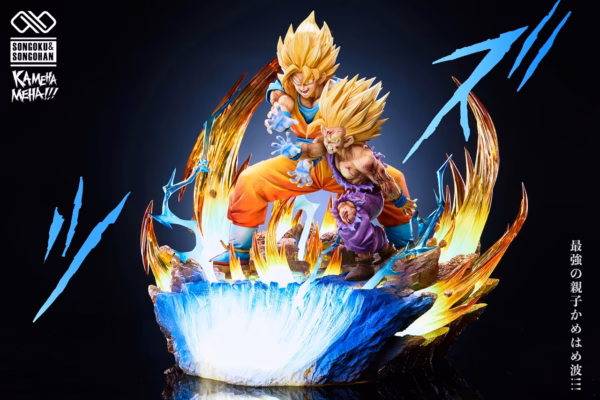 Dragon Ball Infinite Studio Goku x Gohan Resin Statue 7
