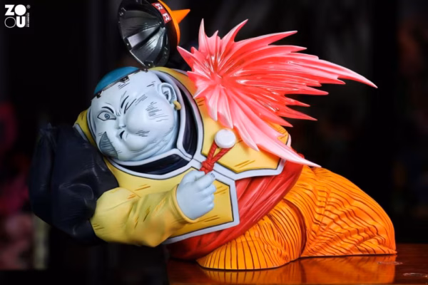 Dragon Ball JKC Studio Vegeta VS Android 19 Resin Statue 5
