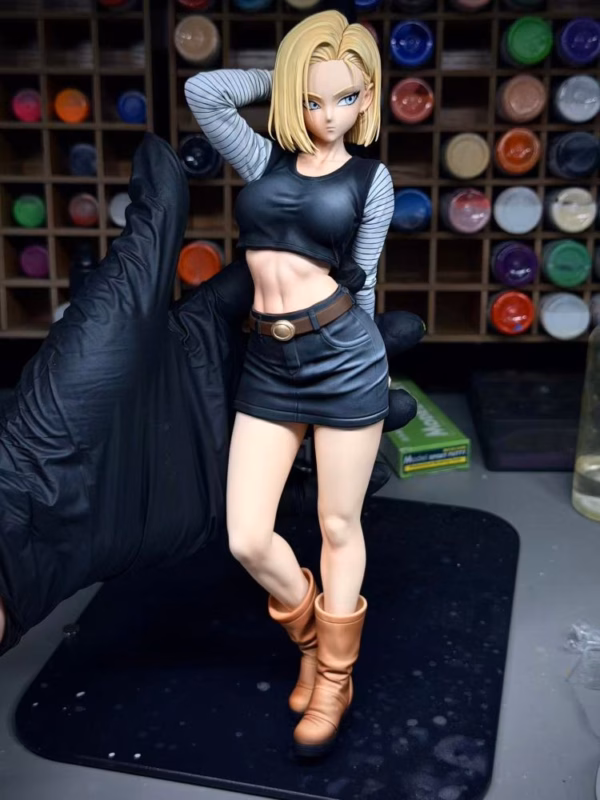 Dragon Ball LP Studio Android 18 Resin Statue 2