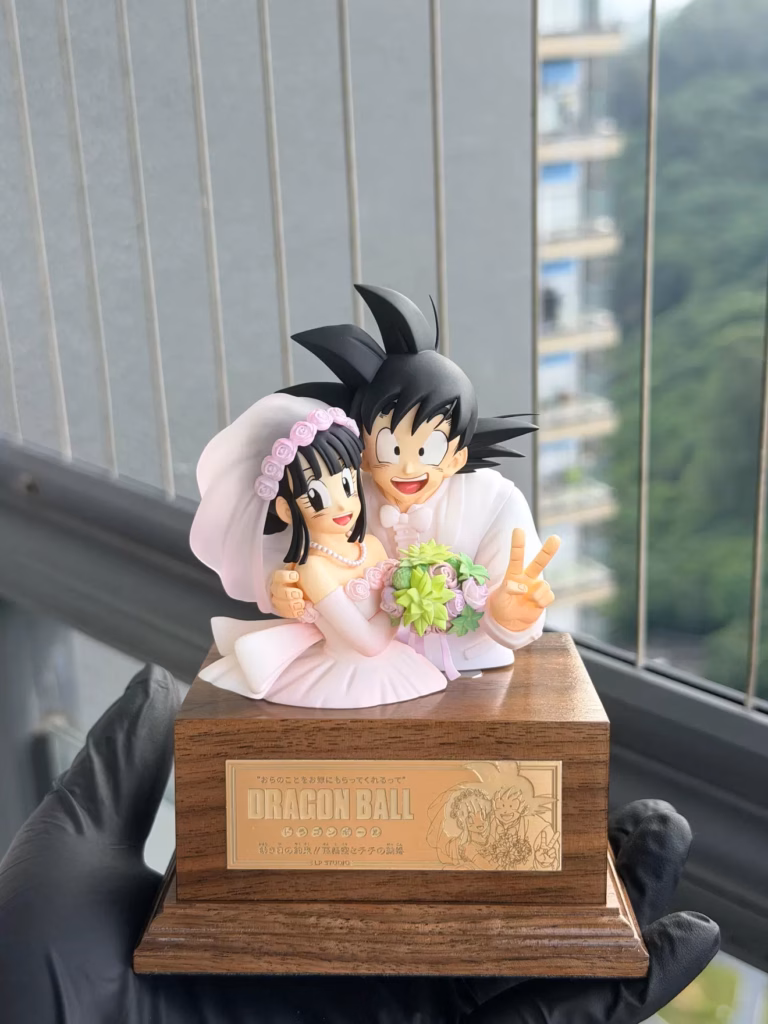 Dragon Ball LP Studio Goku x ChiChi Wedding Bust Resin Statue