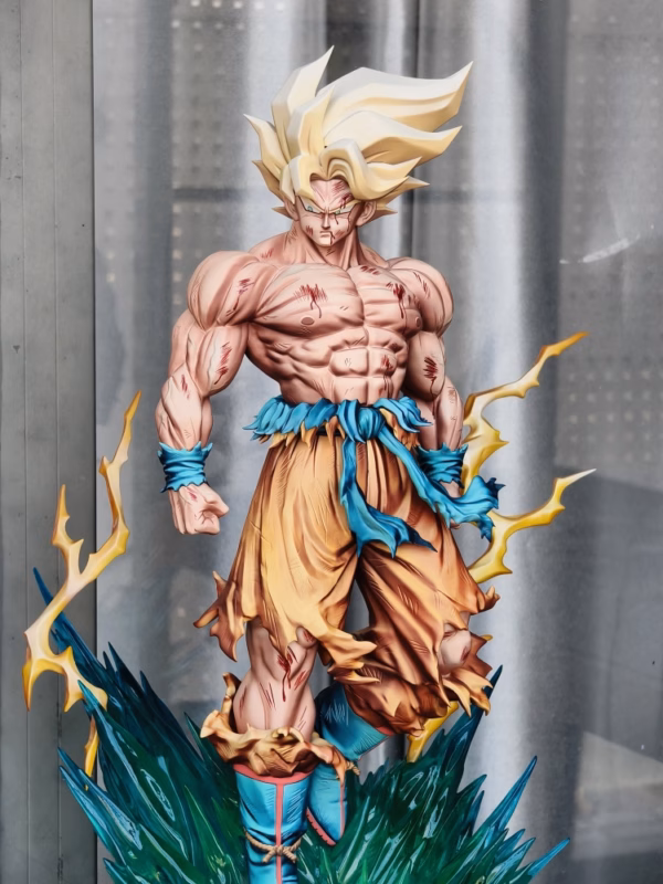Dragon Ball LP Studio SSJ Goku Resin Statue 2