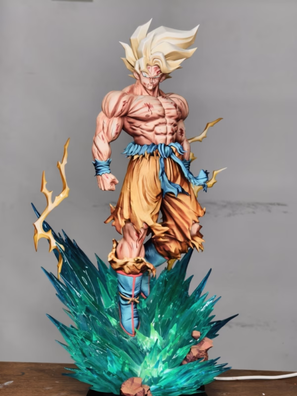 Dragon Ball LP Studio SSJ Goku Resin Statue 3