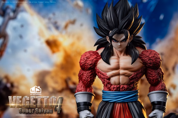 Dragon Ball LP Studio Super Saiyan 4 Vegito x Vegetto Resin Statue 4