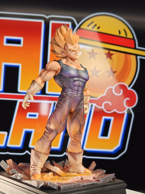 Dragon Ball Smoker Studio Majin Vegeta v2 Resin Statue 3