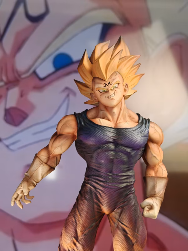Dragon Ball Smoker Studio Majin Vegeta v2 Resin Statue 8