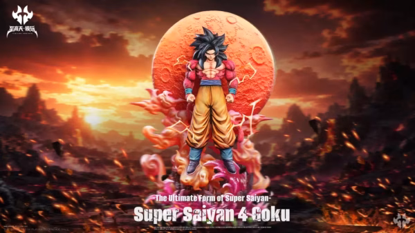 Dragon Ball Supreme Heaven Studio Super Saiyan 4 Goku Resin Statue 2
