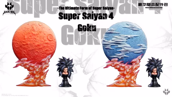 Dragon Ball Supreme Heaven Studio Super Saiyan 4 Goku Resin Statue 4