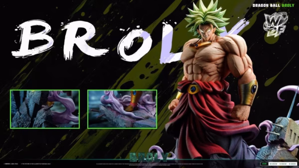 Dragon Ball WDF Studio Broly Resin Statue 3