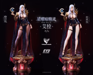 EVO TriEagles Studio Starry Dark Angel Aela Licensed Resin Statue