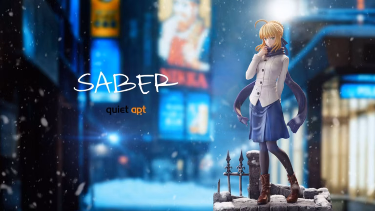 Fate Stay Night QuietArt Studio Saber Resin Statue
