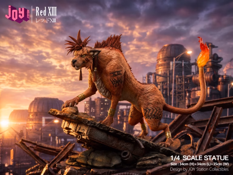 Final Fantasy Joy Studio Red XIII Resin Statue