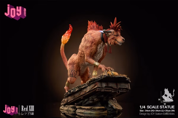 Final Fantasy Joy Studio Red XIII Resin Statue 2