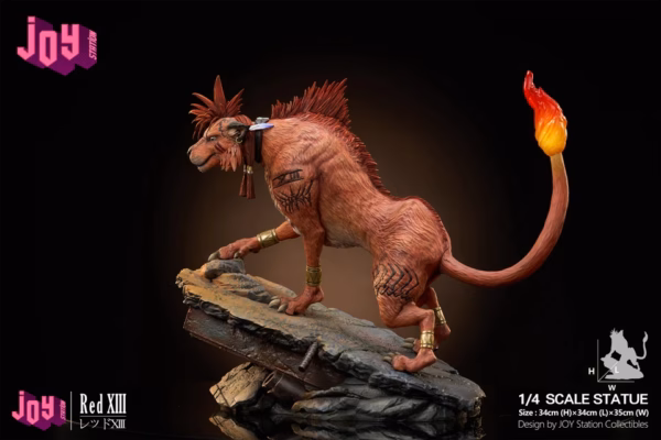Final Fantasy Joy Studio Red XIII Resin Statue 4