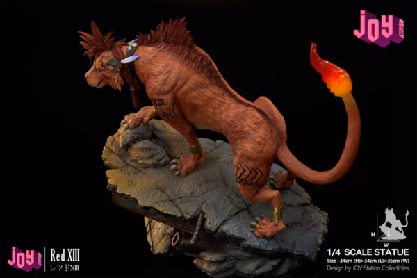 Final Fantasy Joy Studio Red XIII Resin Statue 5