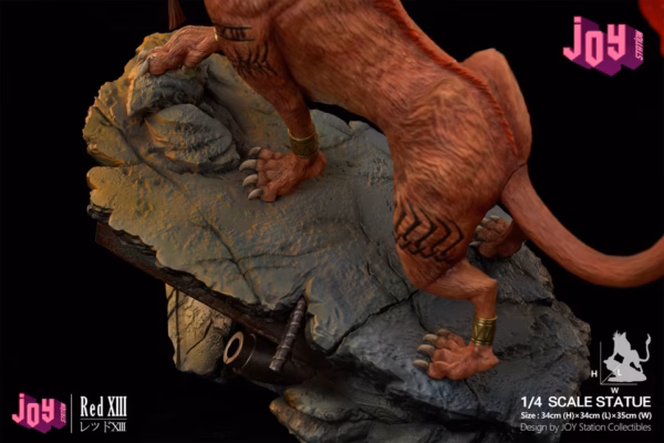 Final Fantasy Joy Studio Red XIII Resin Statue 6