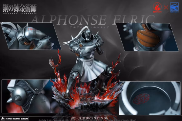 Fullmetal Alchemist YuanHuo × FangShui Studio Alphonse Elric Resin Statue 4