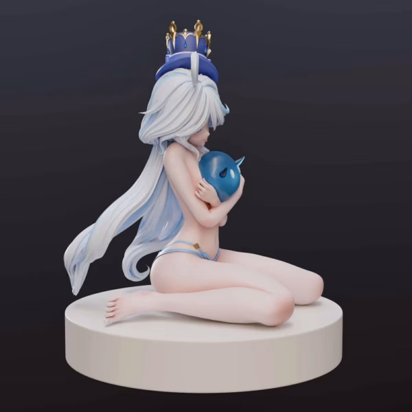Genshin Impact Ying Yue Studio Furina Resin Statue 3
