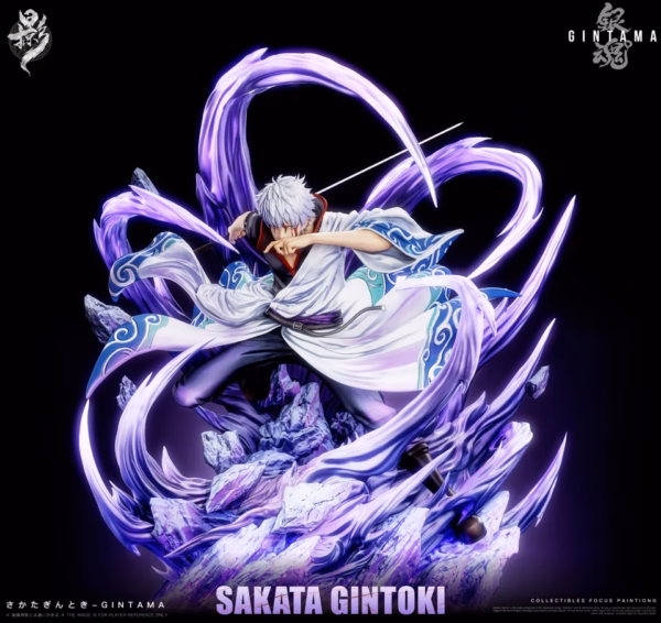 Gintama LueYing Studio Sakata Gintoki Resin Statue 2