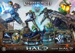 Halo Prime 1 Studio Campaign Evolved  Master Chief Licensed Resin Statue