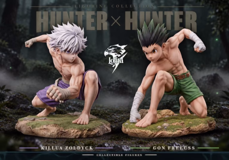 Hunter x Hunter Lolita Studio Gon Freecss X Killua Zoldyck Resin Statue