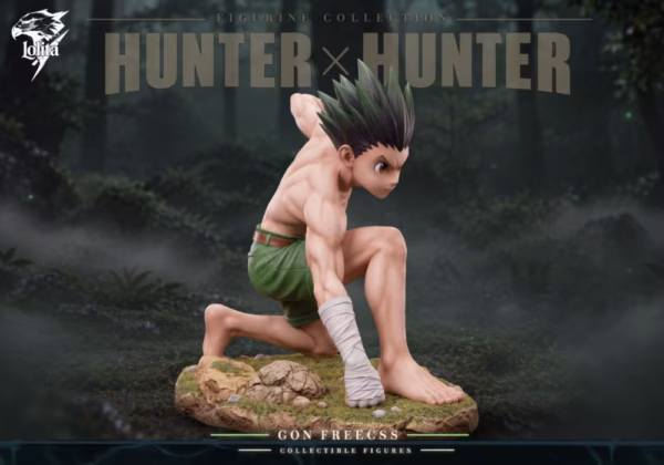 Hunter x Hunter Lolita Studio Gon Freecss X Killua Zoldyck Resin Statue 4
