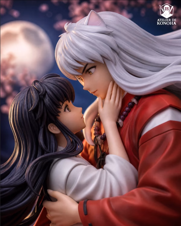 Inuyasha Atelier de Konoha Studio Inuyasha X Kikyo Resin Statue 5 2