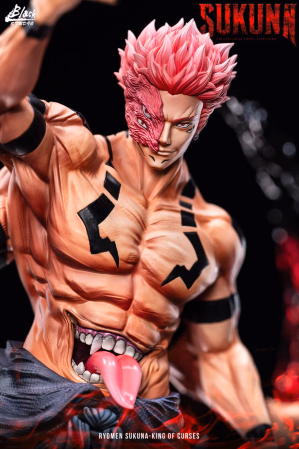 Jujutsu Kaisen BLACK Studio Ryomen Sukuna Resin Statue 3
