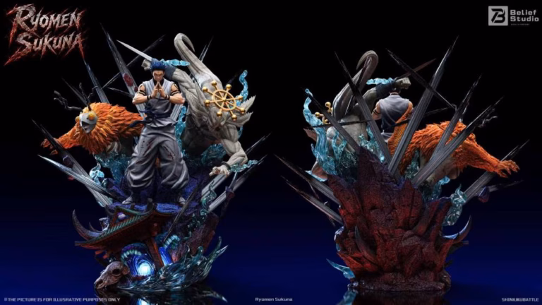 Jujutsu Kaisen Belief Studio Ten Shadows Ryomen Sukuna Resin Statue