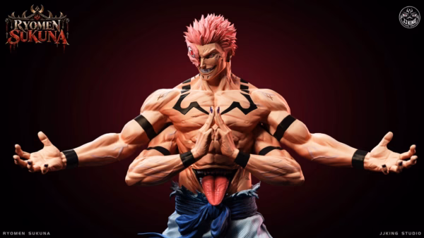 Jujutsu Kaisen JJKing Studio Sukuna Resin Statue 4
