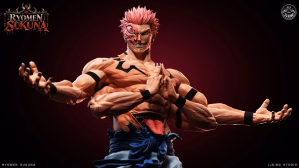 Jujutsu Kaisen JJKing Studio Sukuna Resin Statue 5