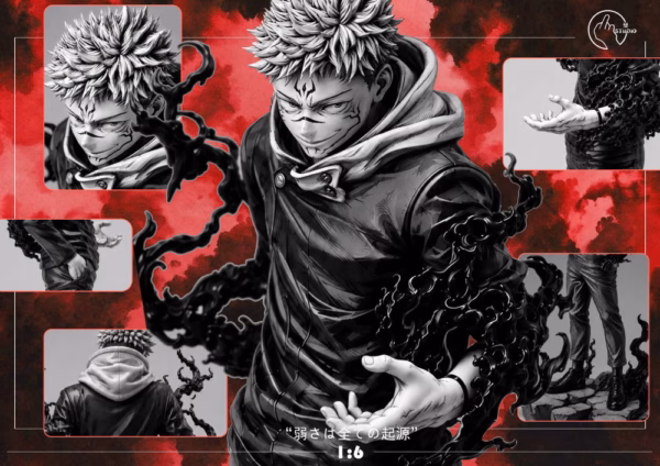 Jujutsu Kaisen Shu Studio Satoru Gojo x Ryomen Sukuna Resin Statue 3