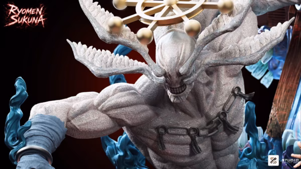 Jujutsu Kaisen Zzz Studio Ryomen Sukuna Resin Statue 6