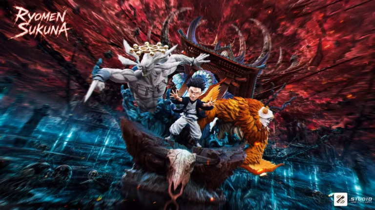 Jujutsu Kaisen Zzz Studio Ryomen Sukuna Resin Statue