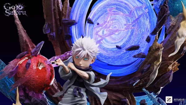 Jujutsu Kaisen Zzz Studio Satoru Gojo Resin Statue 2