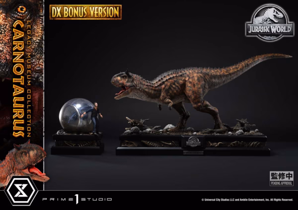 Jurassic World Fallen Kingdom Prime 1 Studio Film Carnotaurus Licensed Resin Statue 4