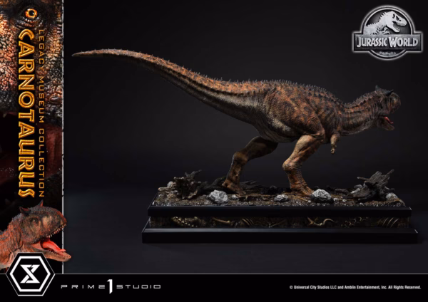 Jurassic World Fallen Kingdom Prime 1 Studio Film Carnotaurus Licensed Resin Statue 8