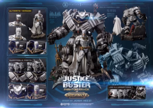 Justice League Prime 1 Studio Justice Buster Phantom Armor Licensed Resin Statue