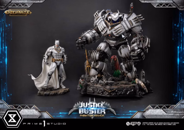 Justice League Prime 1 Studio Justice Buster Phantom Armor Licensed Resin Statue 5