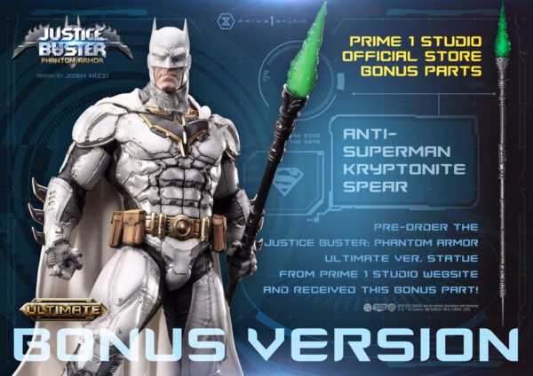 Justice League Prime 1 Studio Justice Buster Phantom Armor Licensed Resin Statue 99999