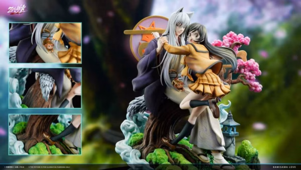 Kamisama Kiss Zoldyck Studio Tomoe X Nanami Momozono Resin Statue 4