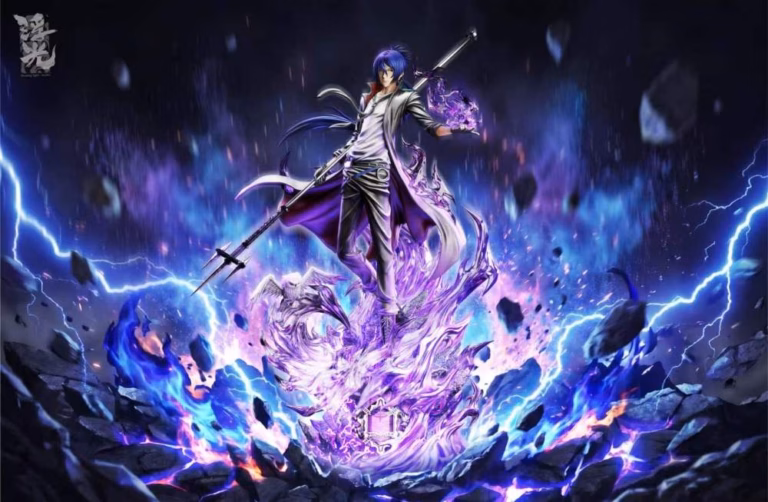 Katekyo Hitman Reborn Floating Studio Mukuro Rokudo 10 Years Later Resin Statue