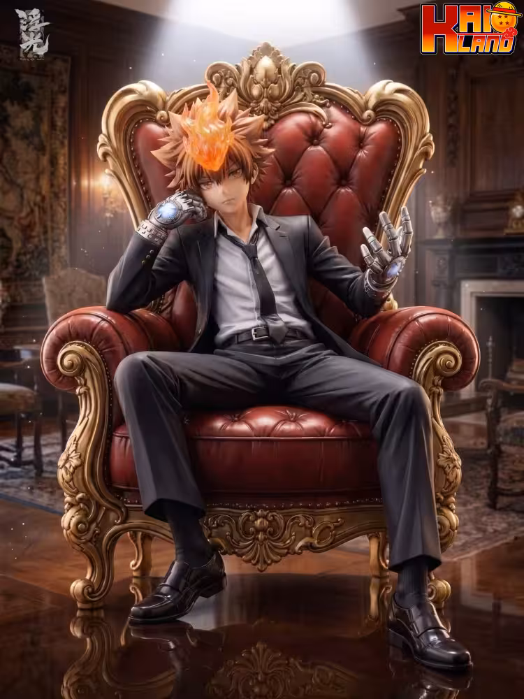 Katekyo Hitman Reborn Fu Guang Studio Tsunayoshi Sawada Resin Statue